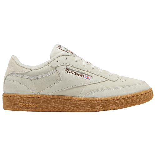 

Reebok Mens Reebok Club C 85 - Mens Tennis Shoes Stucco/Brush Brown/Rubber Gum Size 8.0