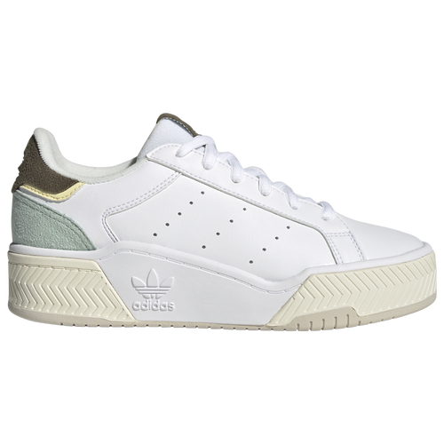 

adidas Originals adidas Originals Court Tourino Bold - Womens White/Green Size 10.0