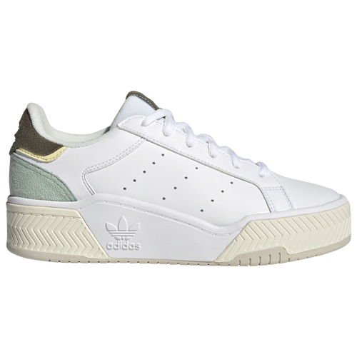 Adidas Originals Court Tourino Bold In White/green