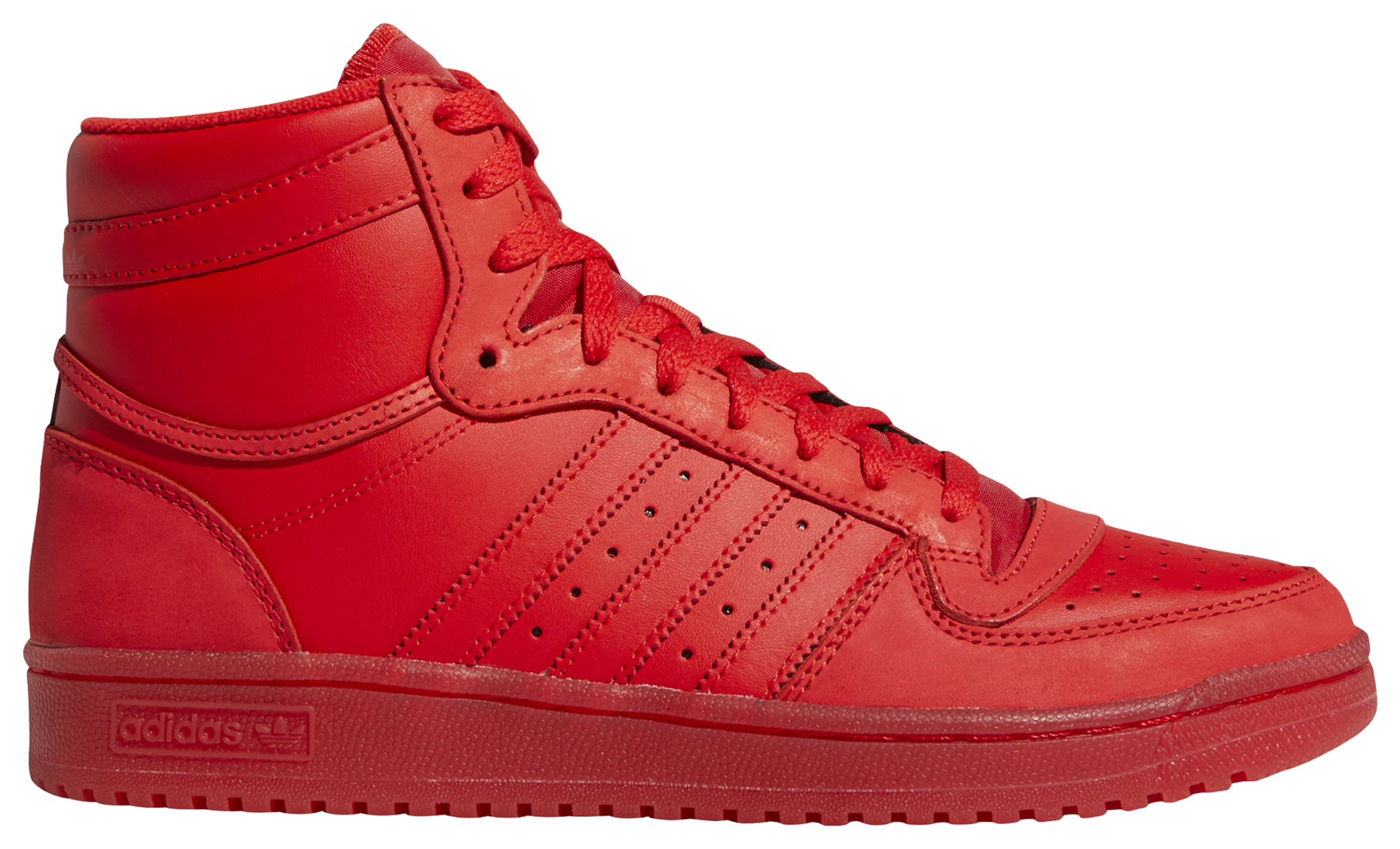 adidas shell toe high tops red