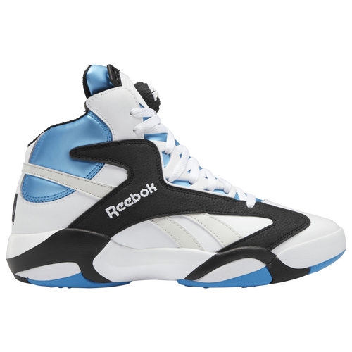 

Reebok Mens Reebok Shaq Attaq - Mens Basketball Shoes White/Blue/Black Size 13.0
