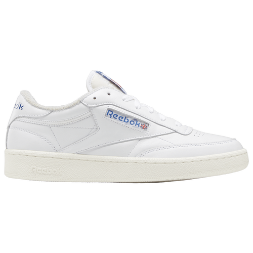 

Reebok Mens Reebok Club C 85 Vintage - Mens Running Shoes White/Blue Size 10.0