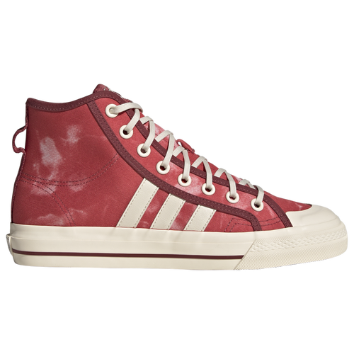 

adidas Originals Mens adidas Originals Nizza Hi RF - Mens Skate Shoes Red/White Size 09.0