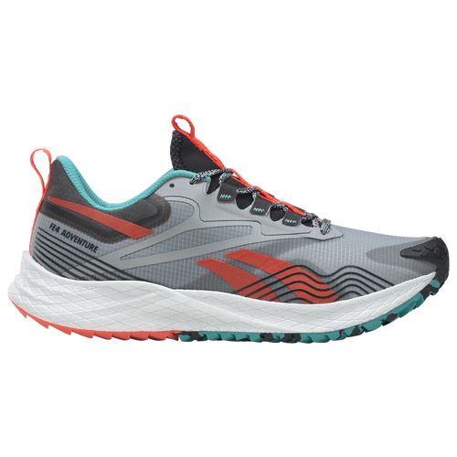 

Reebok Mens Reebok Floatride Energy 4 Adventure - Mens Shoes Pure Grey/Classic Teal/Orange Flare Size 09.0