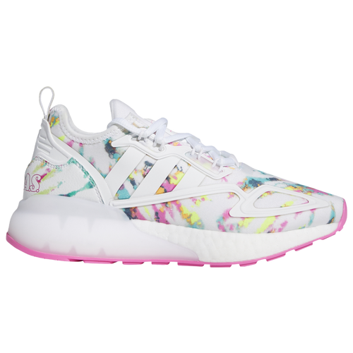 

adidas Originals Boys adidas Originals ZX 2K Boost - Boys' Grade School Shoes White/Multi Size 05.0