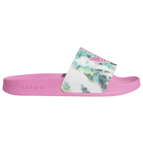 

adidas Originals adidas Originals Adilette Multi Tie Dye - Girls' Grade School Tie Dye/Pink Size 04.0