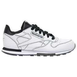 Boys' Grade School - Reebok Classic Leather - White/Black