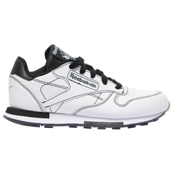 Boys' Preschool - Reebok Classic Leather - White/Black