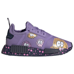 Girls' Preschool - adidas NMD R1 - Super Purple/Shadow Navy/Cloud White