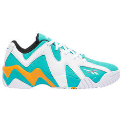 Men's - Reebok Kamikaze Low - White/Green/Orange