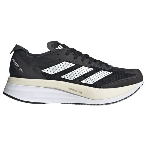 

adidas Mens adidas adiZero Boston 11 - Mens Running Shoes Grey/White/Black Size 10.0