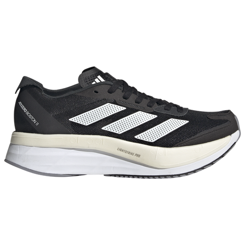 

adidas Womens adidas adiZero Boston 11 - Womens Running Shoes Black/White/Grey Size 10.0