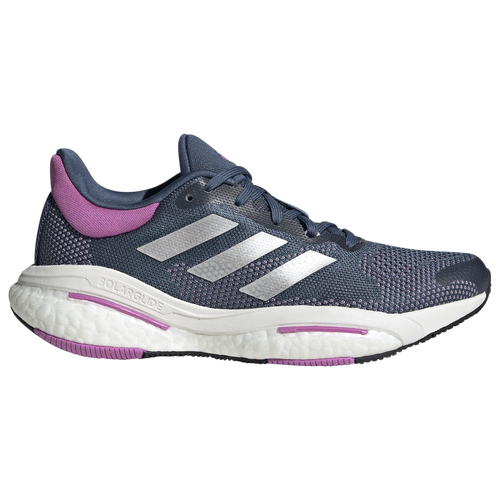 

adidas Womens adidas Solar Glide 5 - Womens Running Shoes Bliss Lilac/Silver Metalic/Wonder Steel Size 6.0