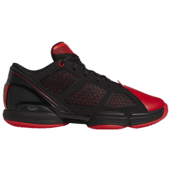 Men's - adidas Adizero Rose 1.5 Low Restomod Basketball Shoes - Black/Red/Silver