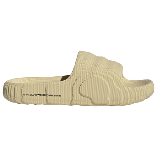 Adidas Originals Mens  Adilette 22 Slides In Desert Sand