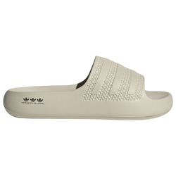 Women's - adidas Originals Adilette Slides - Clear Brown/Core Black