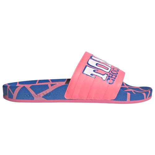 

adidas Mens adidas Tonys Chocolonely Adilette - Mens Shoes Pink/Blue Size 09.0