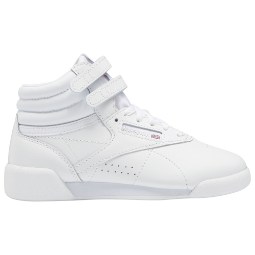 

Reebok Boys Reebok Freestyle - Boys' Preschool Running Shoes White/White Size 1.0