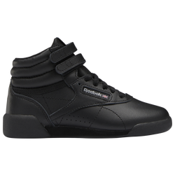 Girls' Preschool - Reebok Freestyle High - Black/Black