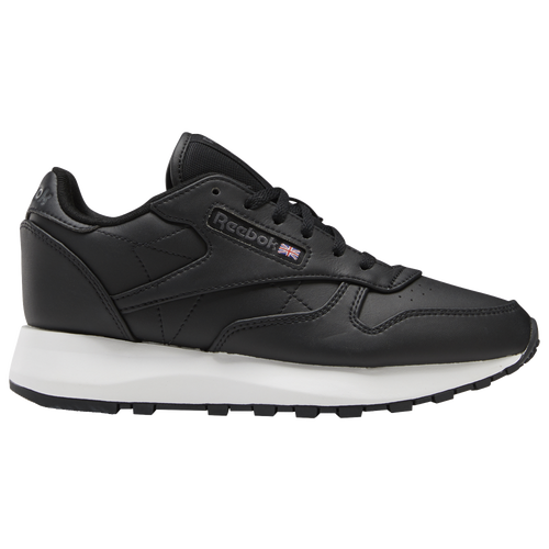Shop Reebok Womens  Classic Leather Sp In Black/white