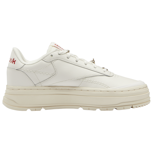WOMENS - Reebok Club C Double Geo - White/Tan