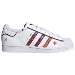 Men's - adidas Originals Superstar Casual Sneaker - White/Navy/Red