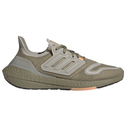 Men's - adidas Ultraboost 22 - Green/Grey/Orange