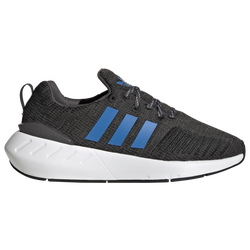 Boys' Grade School - adidas Swift Run 22 - Black/Blue Rush/White