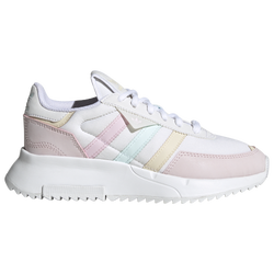 Girls' Grade School - adidas Originals Retropy F2 Casual Sneakers - White/Pink/Multi