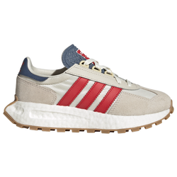 Boys' Grade School - adidas Originals Retropy E5 Casual Sneakers - White/Red