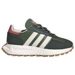 Boys' Grade School - adidas Originals Retropy E5 Casual Sneakers - White/Green/Red