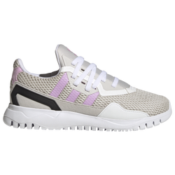 Girls' Grade School - adidas Originals Flex - Grey/Bliss Lilac/White