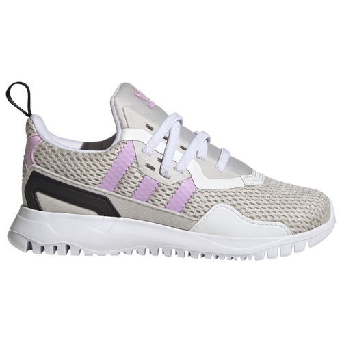 

Girls Preschool adidas Originals adidas Originals Flex Elastic Laced - Girls' Preschool Shoe Grey/Bliss Lilac/White Size 03.0