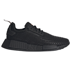 Men's - adidas NMD R1 - Black/Black/Beam Orange