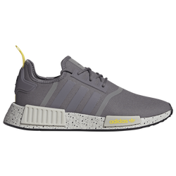 Men's - adidas NMD R1 - Grey/Grey/Yellow