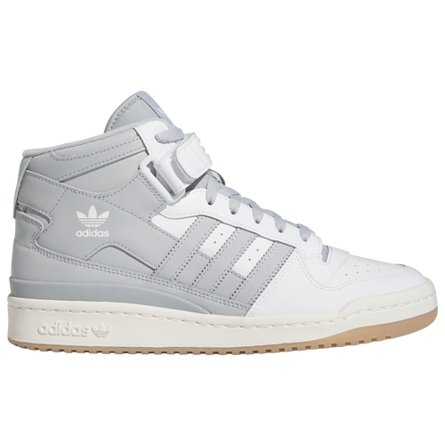 

adidas Originals Mens adidas Originals Forum Mid - Mens Basketball Shoes Ftwr White/Clear Onix/Off White Size 10.0