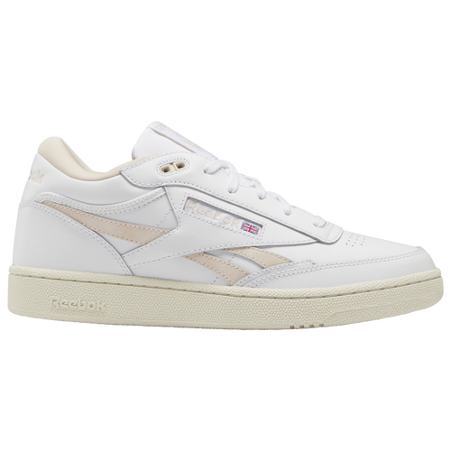 Shop Reebok Mens  Club C Mid Ii In White/beige