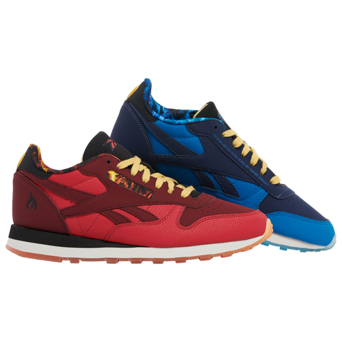 

Reebok Mens Reebok Classic Leather - Mens Shoes Persian Blue/Crimson/Black Size 10.5
