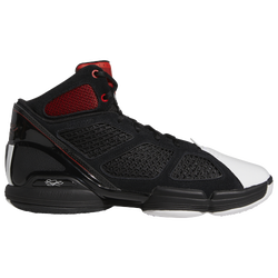 Men's - adidas Adizero Rose 1.5 Restomod Basketball Shoes - Black/Red