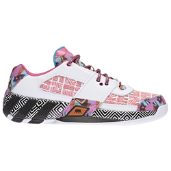 Men's - adidas Originals Agent Gil Restomod Casual Baksetball Sneakers - White/Pink/Black