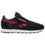 Reebok Human Rights Now! Classic Leather - Men's Black/Red/Green