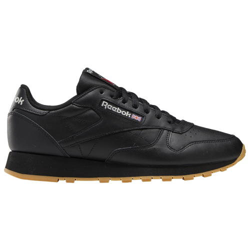 

Reebok Mens Reebok Classic Leather N/Core - Mens Running Shoes Black/Black Size 11.5