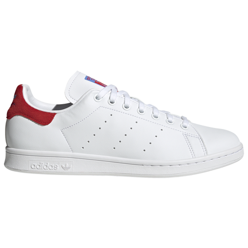 

adidas Originals Mens adidas Originals Stan Smith - Mens Tennis Shoes White/Red/Blue Size 08.0
