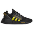 adidas Originals NMD R1 V2 Casual Sneakers - Boys' Grade School Black/Yellow