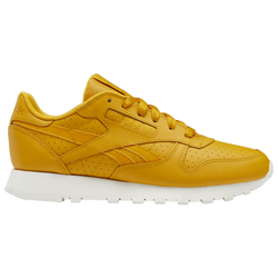 Women's - Reebok Classic Leather - Gold/White