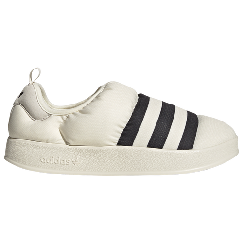 Adidas Originals Adidas Men's Originals Puffylette Slip-on Casual Shoes In White/black