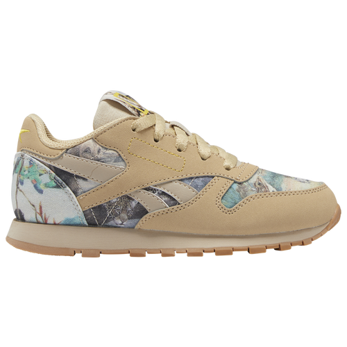 

Reebok Boys Reebok Classic Leather Utility - Boys' Preschool Running Shoes Parchment/Soft Camel Size 2.5