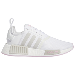 Women's - adidas Originals NMD R1 Casual Sneakers - White/Grey/Pink