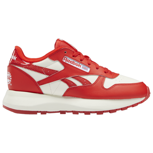 

Reebok Womens Reebok Classic Leather SP - Womens Training Shoes Red/White Size 09.5