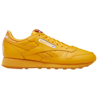 Reebok Classic CLASSIC LEATHER White / Blue / Yellow - Free delivery